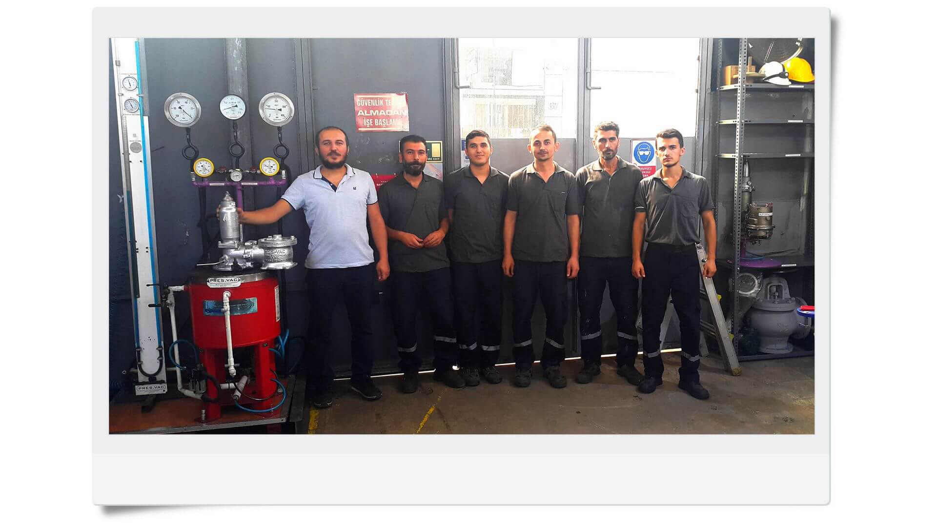 Alp Denizcilik Valf Bakım Test Kalibrasyon Ekibi